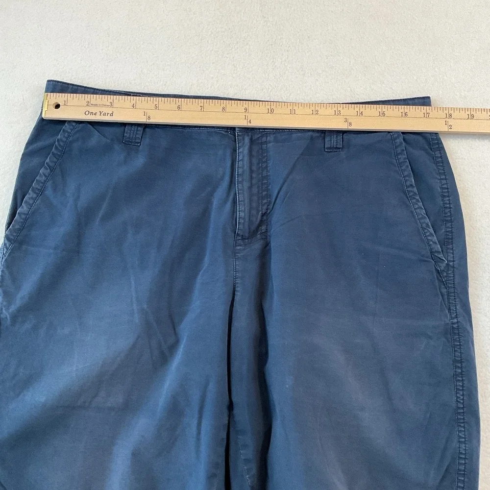 Columbia Sportswear Shorts Mens‎ 34 Navy Blue Flat Front Chino Pockets